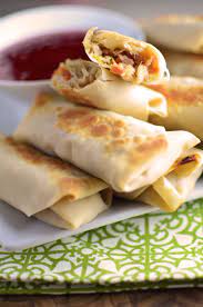Baked Chicken Egg Rolls Simple Sweet Savory Recipe Ground Chicken Recipes Healthy Ground Chicken Recipes Chicken Sausage Recipes