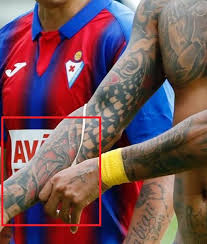 Arturo vidal star tattoo on neck. Arturo Vidal S 34 Tattoos Their Meanings Body Art Guru
