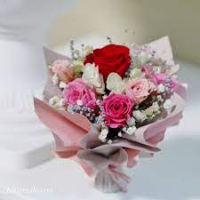 preserved flower mini rose bouquet preserved flowers arrangement how to preserve flowers flower arrangements