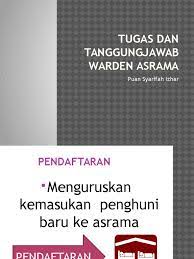 Maka dari itulah di artikel ini akan diulas apa pengertian. Tugas Dan Tanggungjawab Warden Asrama