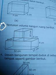 Check spelling or type a new query. Tentukan Volume Bangun Ruang Berikut Brainly Co Id