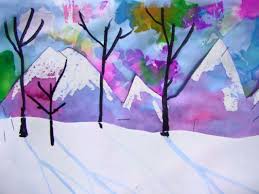 Students Dyed White Paper By Scattering Tissue Paper Squares And Painting Over Them With Water T Winter Art Lesson Winter Art Projects Elementary Art Projects We've got the scoop on the best activities to do with every age group and where to eat. winter art projects