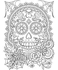 Quickly and easily find what the colors your favorite web page or any web page on the internet uses so you can incorporate them onto your page. Sugar Skull Coloring Page Crayola Com