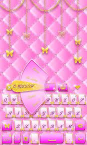 Pink Gold Go Keyboard Theme Apk Download Free Personalization App For Pink And Gold Android Theme Theme