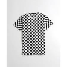 Black And White Checkered Shirt Mens Hollister Must Have Longline T Shirt 20 Liked On Polyvore Featuring Men S Fashion Men S Clothing Men S Mens Checkered Shirt Check Shirt Man Mens Shirts