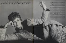 Anouk aimée, césar d'honneur 2002. Chanel Tailoring The Youngest Suits In Paris Worn Here By Anouk Aimee Vogue September 15 1963