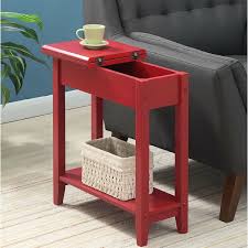 Haines Tray Top End Table With Storage End Tables With Storage End Tables Table Storage