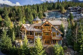 Double doors to main cabin. Mountain Home In Vancouver Canada Cabin Mountain Homes Getaway Cabins