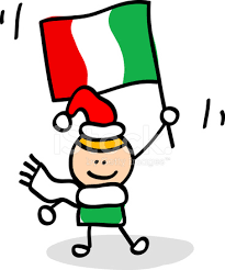 Flag of sicily italy fahne italian stripe png pngwave. Kind Mit Italien Flagge Cartoon Illustration Stock Vektorgrafik Freeimages Com
