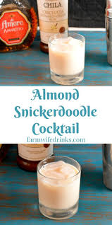 This Sweet And Creamy Almond Snickerdoodle Cocktail Combine The Cinnamon Flavor F Christmas Drinks Alcohol Recipes Drinks Alcohol Recipes Alcohol Drink Recipes