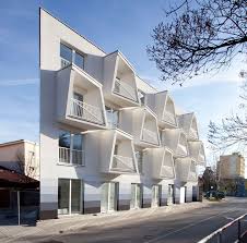 North Star Apartments By Nice Architects Feature Extruded Balconies Architecture Architecture Design Architecture House