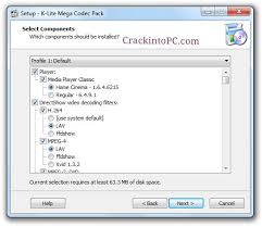 The codec pack contains a plugin for decoding h.264 mvc 3d video. K Lite Codec Pack 16 3 0 Crack Plus Torrent Key 2021 Full Download Free