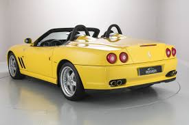 Maybe you would like to learn more about one of these? Low Mileage Ferrari 550 Barchetta 575 Superamerica For Sale Carscoops