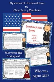 The American Revolution Was Full Of Mysteries There Are Mysteries Within Mysteries Washington Ordered The S Social Studies Elementary Teaching Social Studies