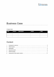Depending upon its needs, your organisation may have different business case templates, each one used for different scales of projects. What Is A Business Case Smartpedia T2informatik