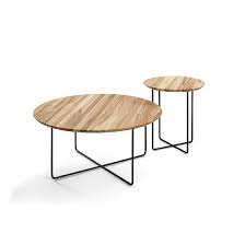 Mit billiger.de vergleichen & günstig kaufen! Massivholz Couchtisch Beistelltisch System Soft Rund Kernbuche Metall 409 32