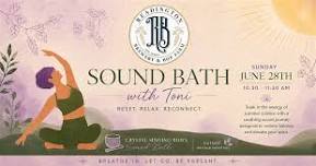 Crystal Singing Bowls Sound Bath