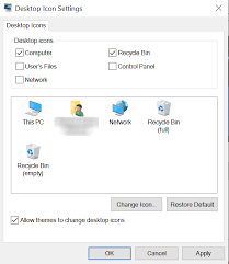 An icon theme should have a valid.theme file among its files and aim to be complete for desktop use under gnome or kde plasma. Fix Desktop Icons Missing Or Disappeared In Windows