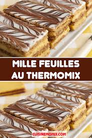 Voici La Recette Du Mille Feuille Comme A La Patisserie Au Thermomix Un Delicieux En 2020 Recette Thermomix Dessert Livre De Recette Thermomix Recette Yaourt Chocolat