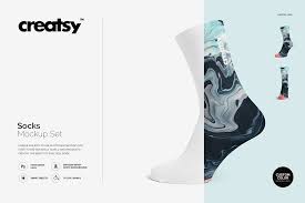Free psd mockup of a pair of socks for designers. 140 Best Socks Mockup Templates Free Premium