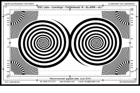 Resolution Focus Charts Test Charts