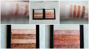 makeup revolution shimmer bricks review