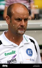 Coach Edmund Becker, Karlsruher SC Stock Photo
