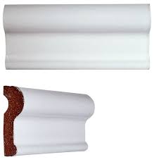 Chair rails can be made of marble, ceramic, or plastic. Prodigy Ceramic Tile Molding Chair Rail 3