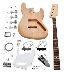 From your 335 style resonator kit, a little bit of analine dye applied with alcohol, lot's of sanding, wipe on gloss poly. Harley Benton Bass Guitar Kit J Style Thomann Uk