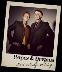 They passed the words along with the map to harry so he could get to hogsmeade in his third year, but the map ended up being used for so much more! Hopes Dreams Fred And George Weasley