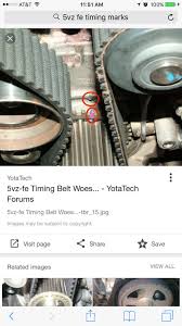 1 idler pulley set bolt to 31 ft. Timing Marks Toyota 4runner Forum Largest 4runner Forum