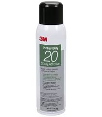 3m Heavy Duty 20 Spray Adhesive Is Recommended For Bonding Wood Fabrics And Soft Foam To Surfaces Including Plastic Me Spray Glue Fiberglass Insulation Adhesive
