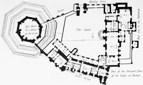 Plan Of Durham Castle 1359 812 Castle Floor Plan Durham Castle Mansion Plans