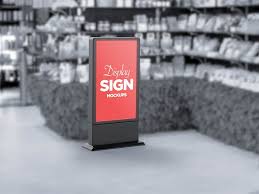 Stand Display Sign Mockup Free Download On Displayresolution This Mockup Package Contains Six Lightbox Displ Sign Mockup Sign Mockup Free Mockup Free Download
