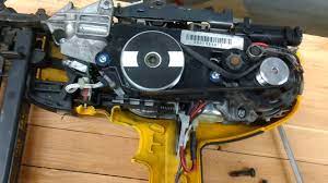When you pull the trigger of one of these guns, the air will push itself forward through a series of tubes until it reaches the barrel of the gun where the nails are stored. Dewalt Dc616 Cordless Finish Nailer Innards Youtube