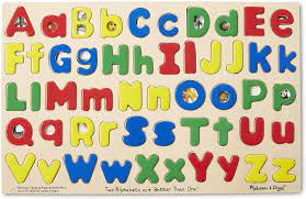 Uppercase and lowercase letters refer to all letters used to compose the english language. Amazon Com Melissa Doug Upper Lower Case Alphabet Letters Wooden Puzzle 52 Pcs Melissa Doug Toys Games