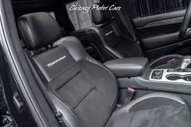 The jeep® cherokee interior was designed around comfort. Used 2018 Jeep Grand Cherokee Trackhawk Suv 905 Hp Upgrades For Sale Special Pricing Chicago Motor Cars Stock 16118a