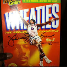 Did Bert screw up anyone else's 1987 team signed wheaties box?
