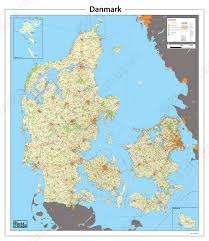 Wie van wandelen houdt, is in denemarken aan het juiste adres. Digitale Kaart Denemarken 1 Kaarten En Atlassen Nl