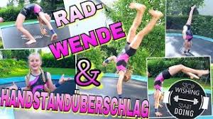 4 фразы в 2 тематиках. Handstanduberschlag Radwende Mavie S Turnstunde Youtube