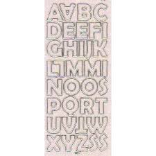 I've been known to shake up my home d©cor every now and then, in attempts to keep myself in love with my space and to entertain visitors who walk into my apartment and insist on playing the what's new? game. Alphabet Upper Case Transparent Silver Glitter