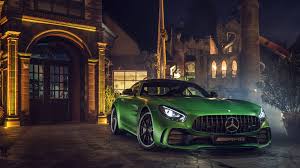 The latter car is exclusive enough, being limited to just 750 units worldwide; Mercedes Amg Gt R Wallpapers Wallpaper Cave