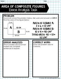 Geometry Error Analysis Error Analysis Math Examples Task Analysis