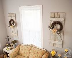 It is perfect to complement your farmhouse decor or french country. Wooden Shutter Wall Decor Knockoffdecor Com