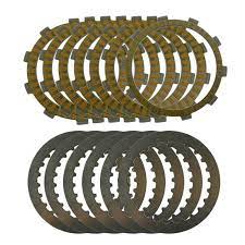 A Set Motorcycle Engine Parts Clutch Friction Plates Kit Steel Plates For Honda Crm250ar Crm 250ar Crm250 Ar Crm 250 Ar Motorcycle Engine Steel Plate Steel