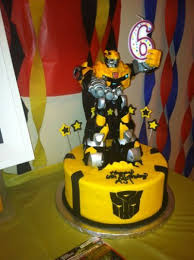 Just the craziness and excitement from eric's birthday party and family visiting has been one thing. Birthday Bumble Bees Transformers