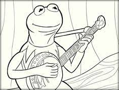 Share the best gifs now >>>. Kermit The Frog Coloring Pages
