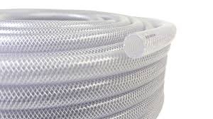 10mm Clear PVC braided water & air contractor's hose 100 ...