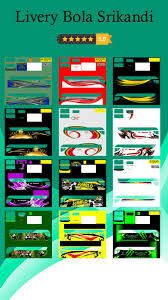 Livery ini memang dibuat khusus untuk bus bertipe shd. Livery Srikandi Shd Bola For Android Apk Download