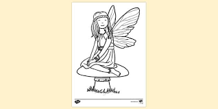 Amy brown fairy coloring book fairy myth mythical mystical legend. Free Mystical Fairy Colouring Colouring Sheets